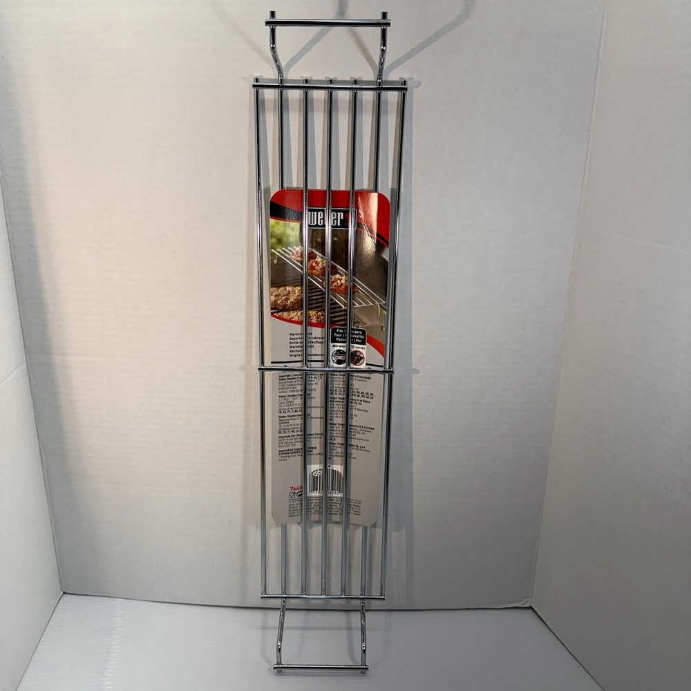 Weber 7640 Warming Rack for Spirit 200 Series Gas Grills Dishwasher Safe New! - Picture 2 of 8